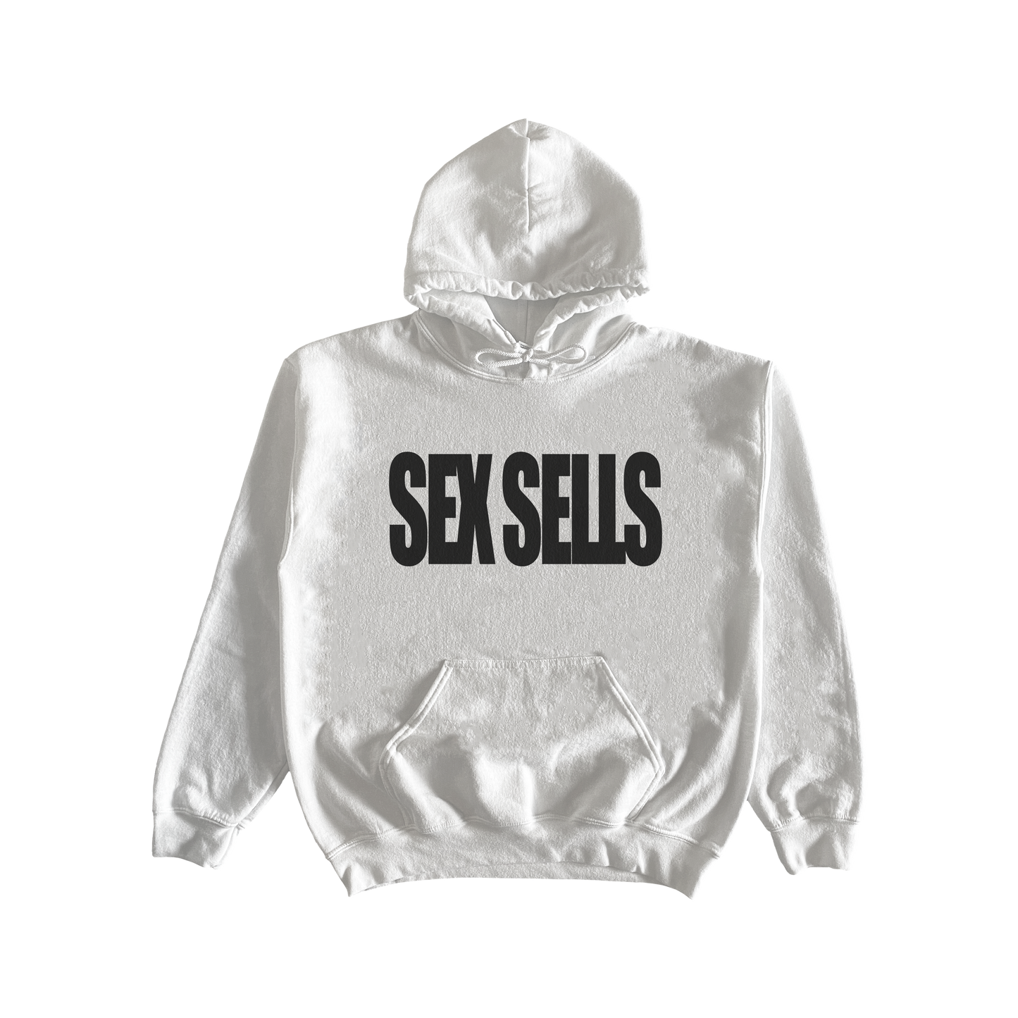 BLACK ON WHITE HOODIE